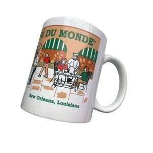 Cafe Du Monde Mug Ceramic Nola The Original French Market Coffee Stand 10 oz.